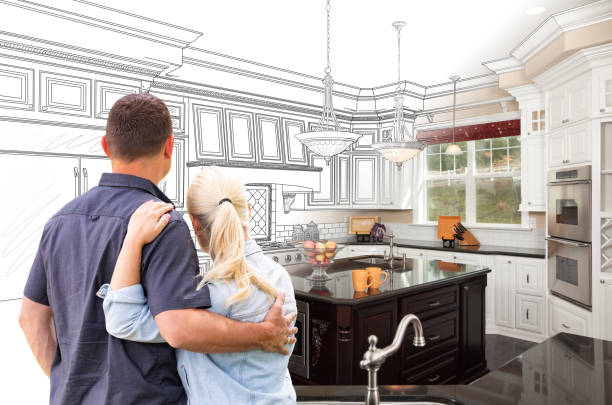 Professional Cabinet Refacing technician working in Cottage Grove, WI